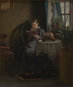 Anna Ancher Reading